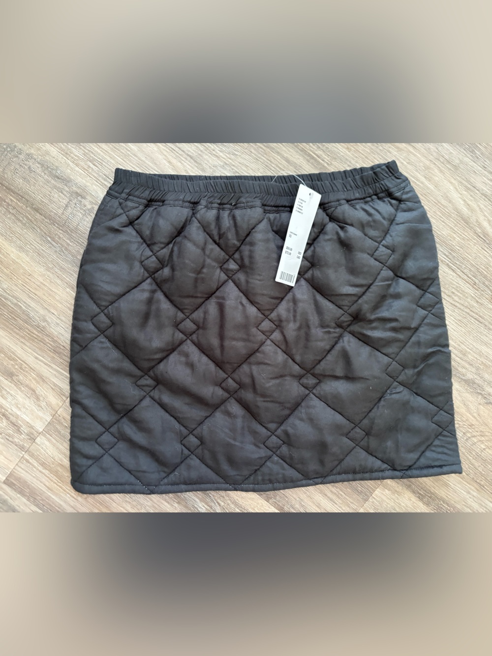 Urban Outfitters Black Quilted Mini Skirt Size XS - NWT